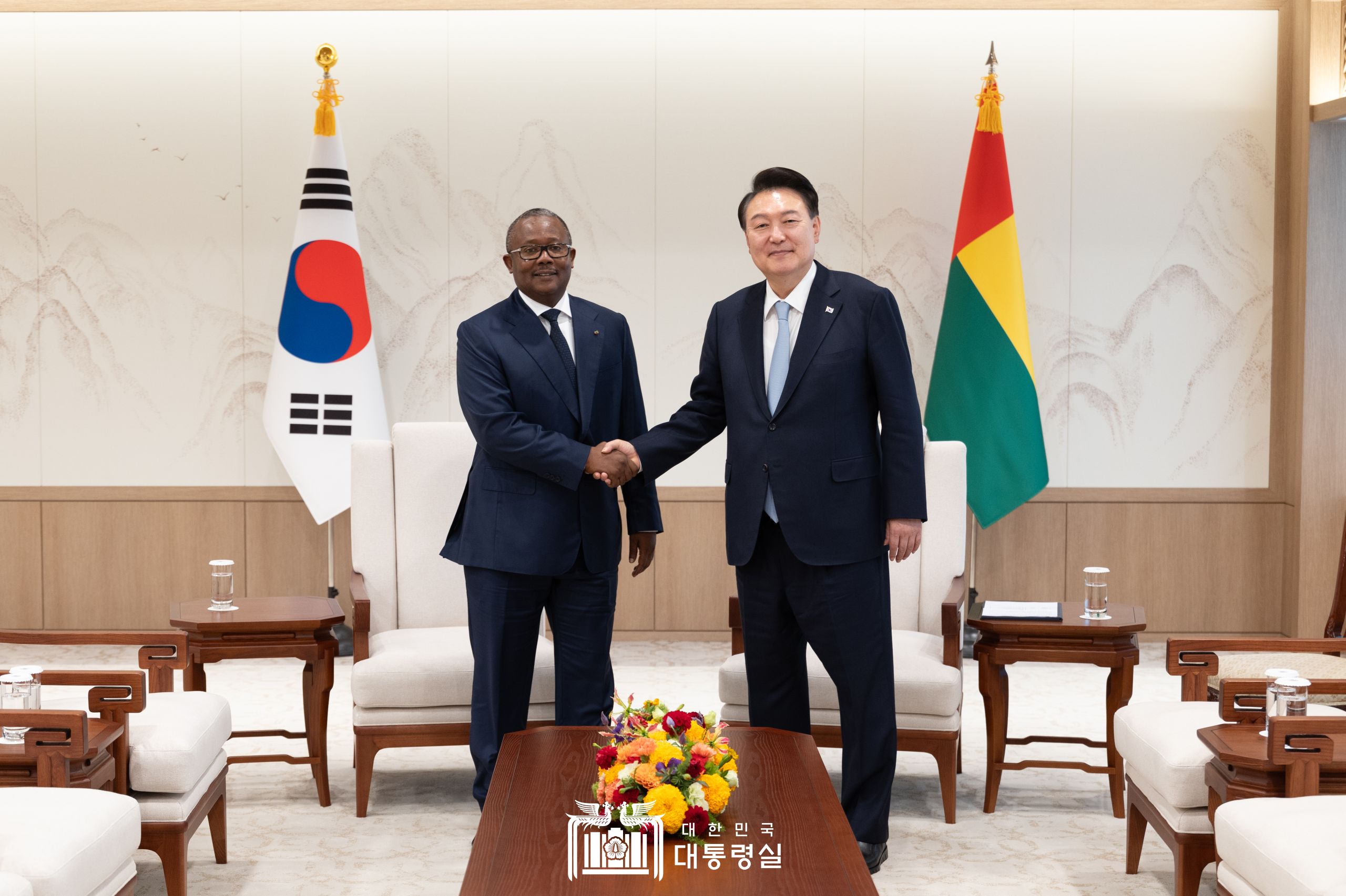 윤석열 대통령, 한-아프리카 정상회의 계기 4개 아프리카 국가 정상들과 양자회담 개최(6.3 오후)