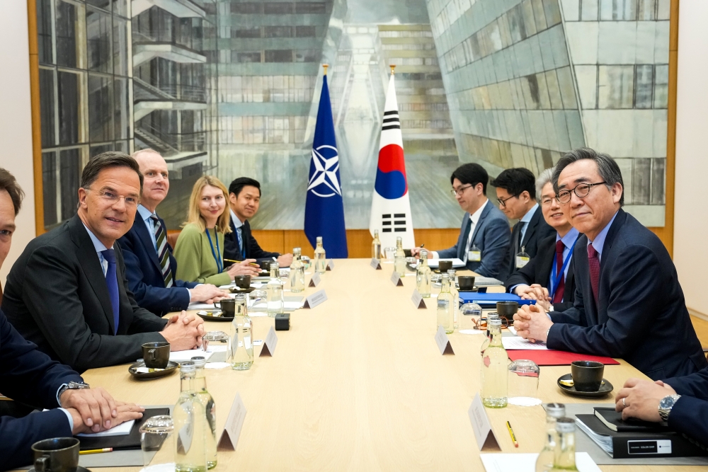 조태열 장관, 북대서양조약기구(NATO) 사무총장 면담
